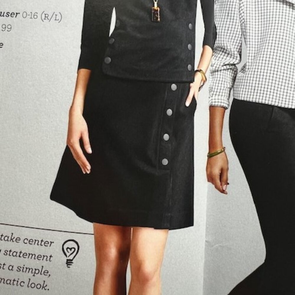 Cabi Size 6 Utility Skirt